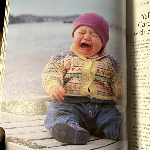 Small Sweaters Pattern Book - Picture 7 of 10